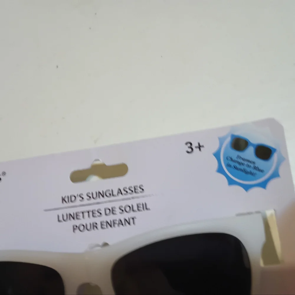 6 pair Kids Sunglasses Frames change in sunlight purple and blue